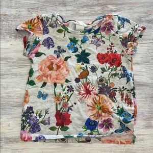 Girls H&M Floral Shirt